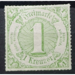 Známka Thurn Taxis, 1 Kr, Mi.51x*