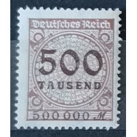 Známka Německo, Reich, 500T.Mk, Mi.313*