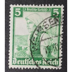 Známka Německo, Reich, 5+3 Pfg., Mi.590#