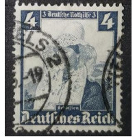 Známka Německo, Reich, 4+3 Pfg., Mi.589#