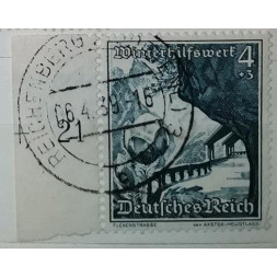 Známka Německo, Reich, 4+3 Pfg., Mi.676#