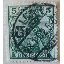 Známka Německo, Reich, 5Pfg., Mi.55#