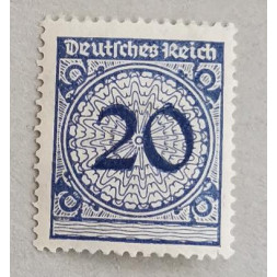 Známka Německo, Reich, 20Pfg., Mi.341**