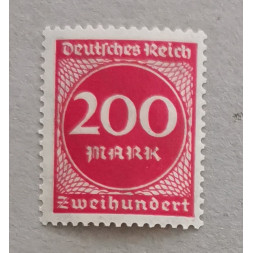 Známka Německo, Reich, 200Mk., Mi.269**