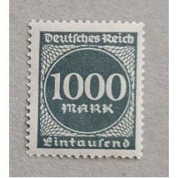 Známka Německo, Reich, 1000Mk., Mi.273**