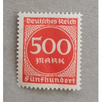 Známka Německo, Reich, 500Mk., Mi.272**