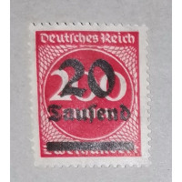 Známka Německo, Reich, 20/200T.Mk./Mk., Mi.282**