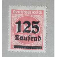 Známka Německo, Reich, 125/1000T.Mk./Mk., Mi.291**