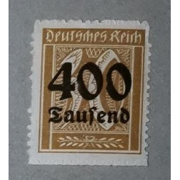 Známka Německo, Reich, 400/30T.Mk./Pfg., Mi.299**