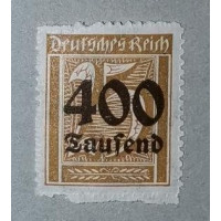 Známka Německo, Reich, 400/25T.Mk./Pfg., Mi.298**