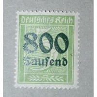 Známka Německo, Reich, 800/5T.Mk./Pfg., Mi.301**