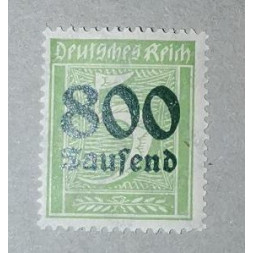 Známka Německo, Reich, 800/5T.Mk./Pfg., Mi.301**