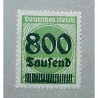 Známka Německo, Reich, 800/300T.Mk./Mk., Mi.304**