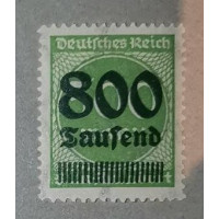 Známka Německo, Reich, 800/500T.Mk./Mk., Mi.307**