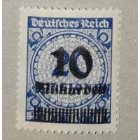 Známka Německo, Reich, 10/20Bi.Mk./Mi.Mk., Mi.335**