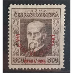 Známka ČSR, 300h, Pof.186**, P6