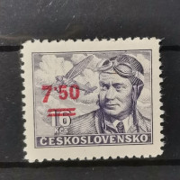 Známka ČSR, 7.50/16 Kčs, Pof.L28** 