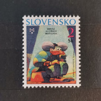 Známka Slovensko, 2 Sk, Pof.75** 