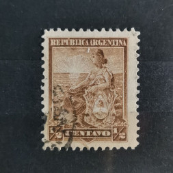 Známka Argentina, 1/2c, Mi.99# 