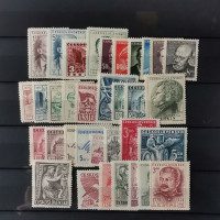 Sestava známek ČSR z roku 1949, lot-7437**