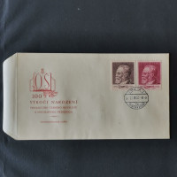 FDC ČSR, 2 Kčs-3 Kčs, Pof.640-641** 