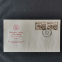 FDC ČSR, 1,50 Kčs-3 Kčs, Pof.693-695** 