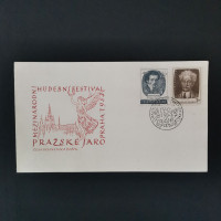 FDC ČSR, 75 h-1,60 Kčs, Pof.738-739** 