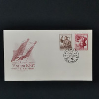 FDC ČSR, 60 h-2,40 Kčs, Pof.770-771** 