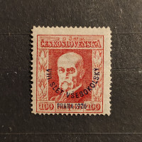 Známka ČSR, 100h, Pof.184**, P6 