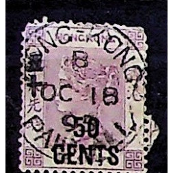 Známka Hong Kong, 50 C, Sg.49# 