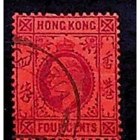 Známka Hong Kong, 4 C, Sg.78# 